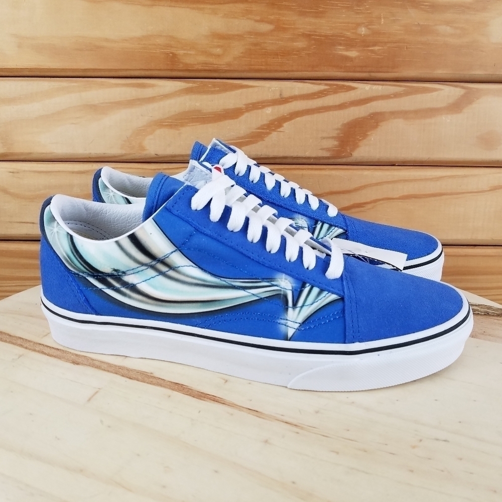 Vans Unisex Off The Wall 508731 Blue Casual Sneakers Shoes Size M6.5 W8 NEW - Picture 6 of 11